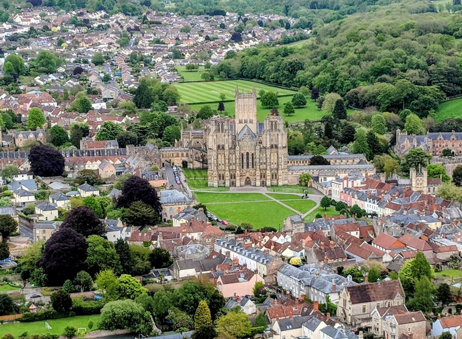Wells from a First Flight balloon