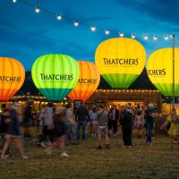 Thatchers Cider at Truck Festival 21st July Copyright Neil Phillips Photo and Film Ltd and